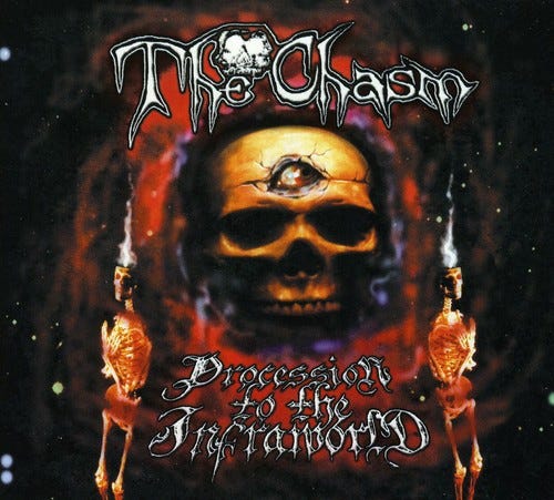 Chasm Pprocession To The Infraworld CD Chasm Pprocession To The Infraworld CD