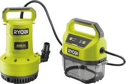 Ryobi Ry18spa 0 Svart Grön 4200 L/H 5 M 8 M 4600 Mm Låda