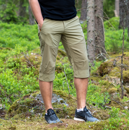 Breheim Skarefjell Shorts Herre Khaki