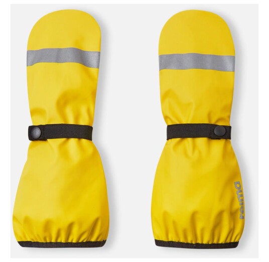 Reima Regnvotter med fôr barn Puro Yellow 5