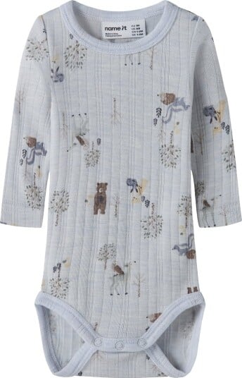 Name It NBMWang Wool Needle Ls Body Noos Blue 68 Name It NBMWang Wool Needle Ls Body Noos Blue 68
