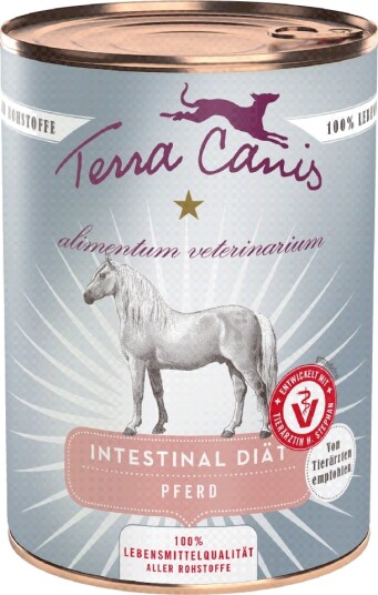 Terra Canis Våtfôr Økonomipakning Alimentum Veterinarium Intestinal Hest 12 X 400 G