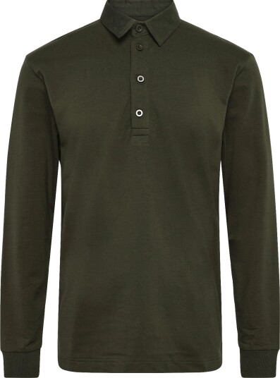 Bread & Boxers Rugby Sweater (Gots)   Green   S x 35