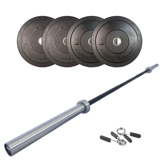 SQ&SN CF Vektstangsett 30 kg +15 kg Stang v2