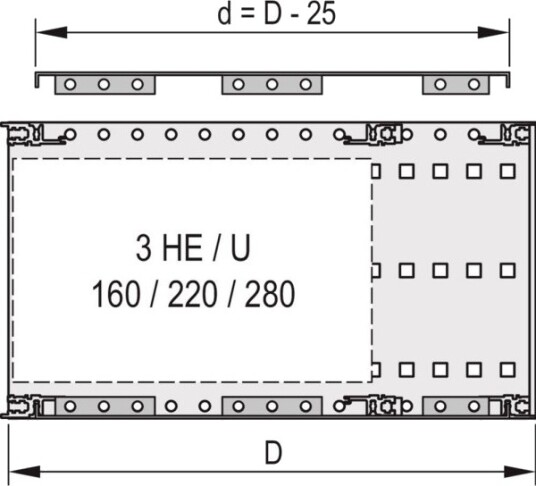 Schroff Dekkplate 24560078 Schroff Dekkplate 24560078
