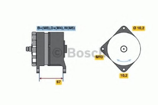 Dynamo BOSCH 0 986 039 490