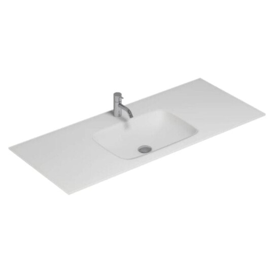 Dansani Calidris Form Måltilpasset D50cm Hvit Matt 120cm