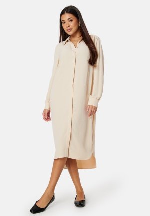 BUBBLEROOM Matilde Shirt Dress Light beige XS
