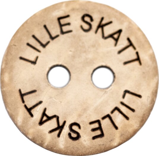 Kort Og Godt Knapp Lille Skatt 15 mm KN564