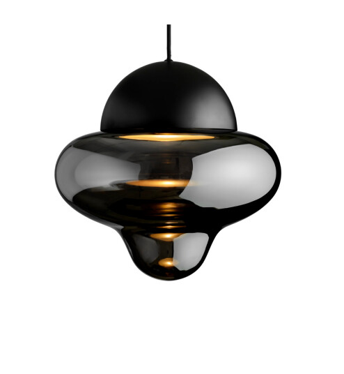 Other Brand Nutty taklampe XL - Grå/Svart