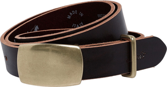 Levi"s® Ryder Plaque Buckle Belt Cavia Brown 80