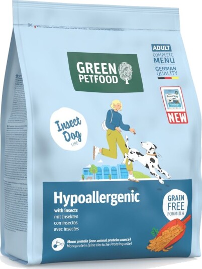 Green Petfood Tørrfôr Hypoallergenic Insectdog Med Insekter 900 G