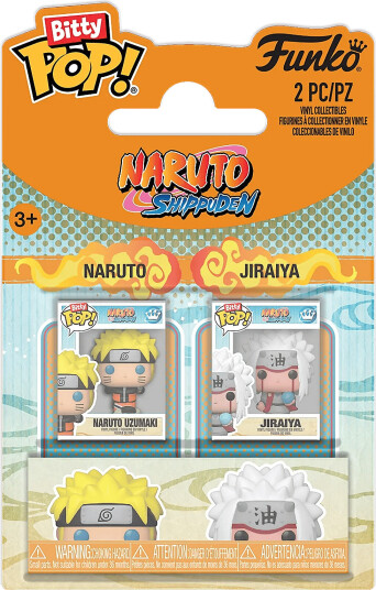 Funko Funko Bitty Pop 2Pk Naruto & Jiraiya Multi/patterned ONE SIZE