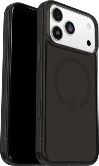 Otterbox Symmetry Clear MagSafe Mobildeksel til iPhone 17 Pro Max - Gjennomsiktig Svart