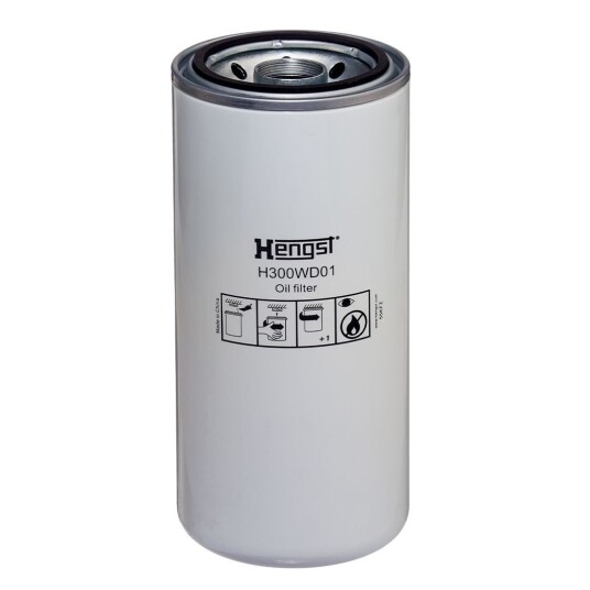 Oljefilter HENGST FILTER H300WD01 Oljefilter HENGST FILTER H300WD01