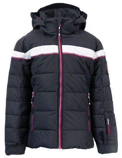 CMP  Vattert Vinterjakke m/Hette Kids Black/White/Red   Black/White/red 140/10år
