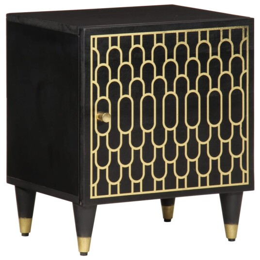 Nattbord 40x33x46 cm heltre mango 358316