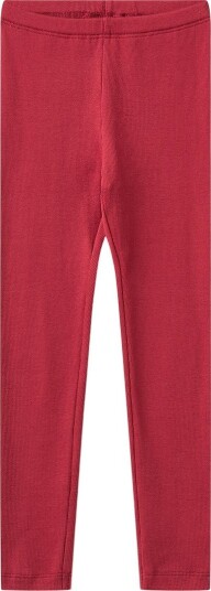Wheat Leggings Rib Jules Rød Cherry Wheat 10 år (140) Leggings