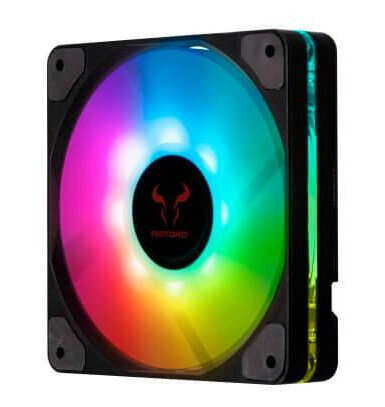 RIOTORO Quiet Storm RGB 120.0 mm fan, RIOTORO Quiet Storm RGB 120.0 mm fan,