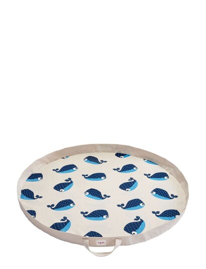 3 Sprouts Play Blanket - Blue - Ø 112 cm 3 Sprouts Play Blanket - Blue - Ø 112 cm