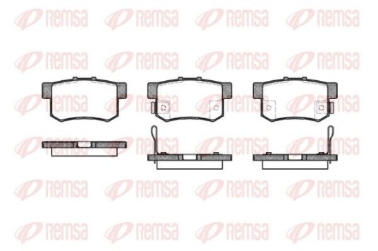 Bremseklosser REMSA 0325.12 Bremseklosser REMSA 0325.12