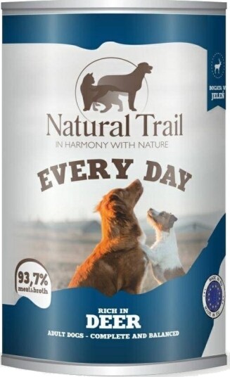 Natural Trail Hundegodbiter Pies Pusz Every Day Deer 400 G Natural Trail Hundegodbiter Pies Pusz Every Day Deer 400 G