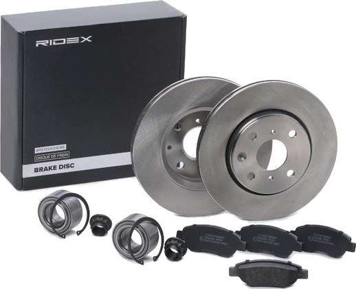Bremseskiver og -klosser RIDEX 3405B0435
