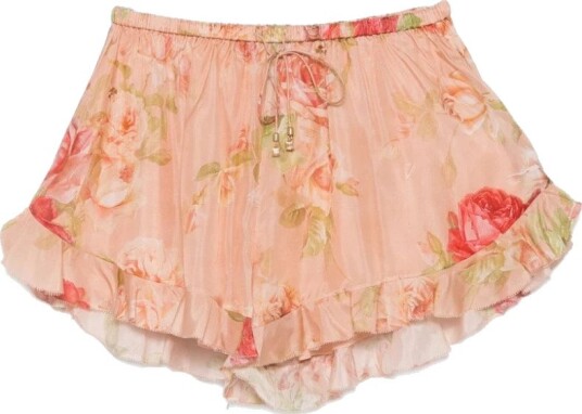 Zimmermann, Dame, Shorts, Flerfarget, L,