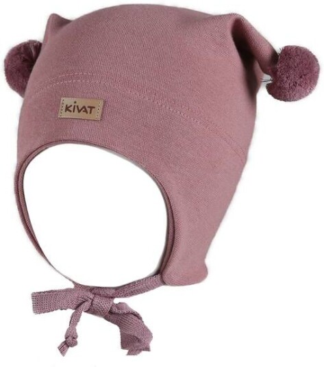 Kivat vårlue til baby og barn Gammelrosa 0 1 år
