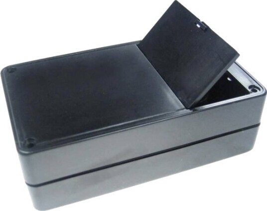 Kemo G02B 123 × 72 × 39 mm Plast Sort