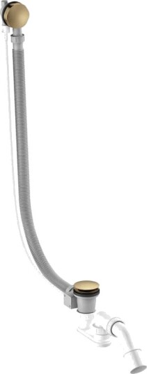 Damixa Soft pex Slange M10*1 450mm Børstet Bronse