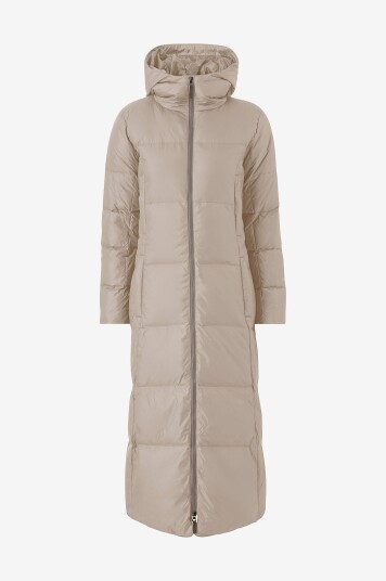 Skhoop Dunkåpe Hella Down Coat Brun Skhoop Dunkåpe Hella Down Coat Brun