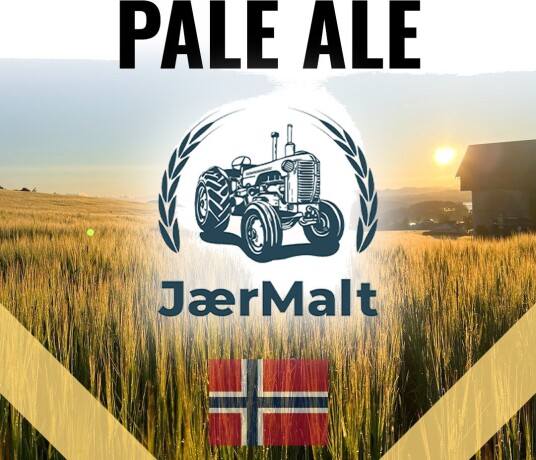 Pale Ale Malt 1 kg Hel 5-7 EBC Jærmalt