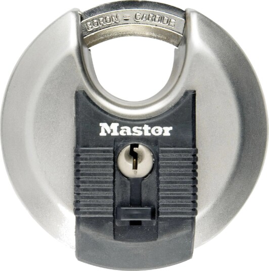 Master Lock Diskuslås M40EURDCC 70 mm, Ekstra Sterk Rustfritt Stål