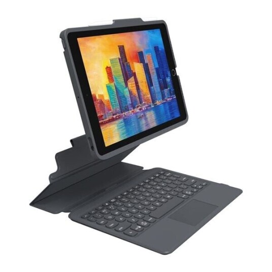 ZAGG Pro Keys trådløst tastatur med styreflate og avtakbart etui for iPad 10,2" Gen 7/8/9 ZAGG Pro Keys trådløst tastatur med styreflate og avtakbart etui for iPad 10,2" Gen 7/8/9