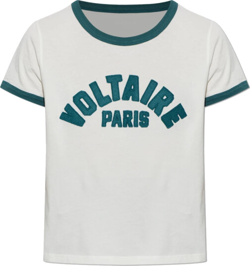 Zadig & Voltaire Dame Topper Hvit XS,