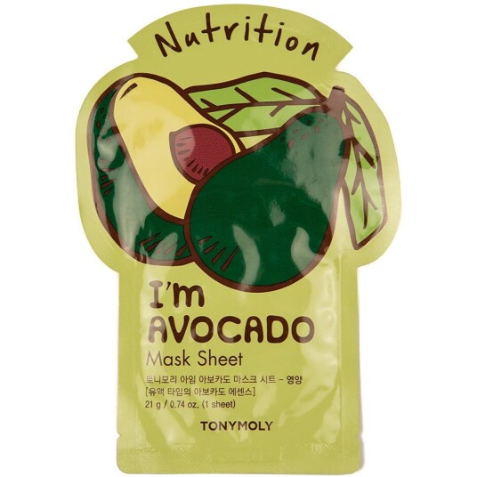 Tonymoly I Am Avocado Mask Sheet