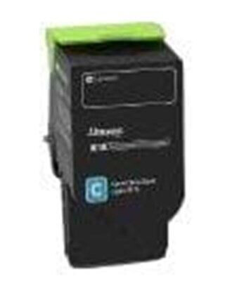 Lexmark 78C2UC0 return-toner cartridge Cyan ultra - Laser toner Blå