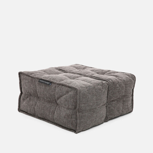 Twin Ottoman Modulsofa Luscious Gray Twin Ottoman Modulsofa Luscious Gray