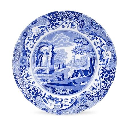 Spode Blue Italian Tallerken 23 cm