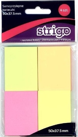Strigo Selvklebende Lapper 50X38 Mm 200K Strigo