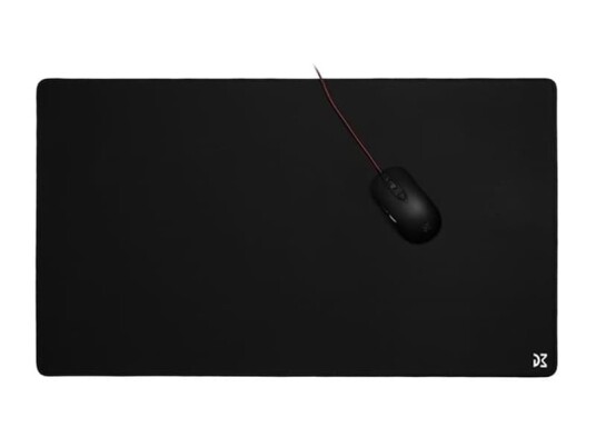 Dream Machines DM XXL Sort Monokromatisk Mikrofiber Gummi Antiskliunderlag Musematte til gaming Dream Machines DM XXL Sort Monokromatisk Mikrofiber Gummi Antiskliunderlag Musematte til gaming
