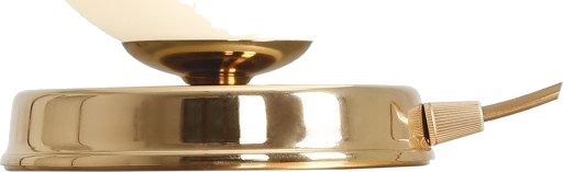 Aldex Ball bordlampe gull Ø17 cm