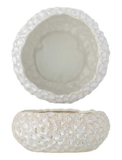 Bloomingville Lowen Bowl   Cream   Ø 24 CM