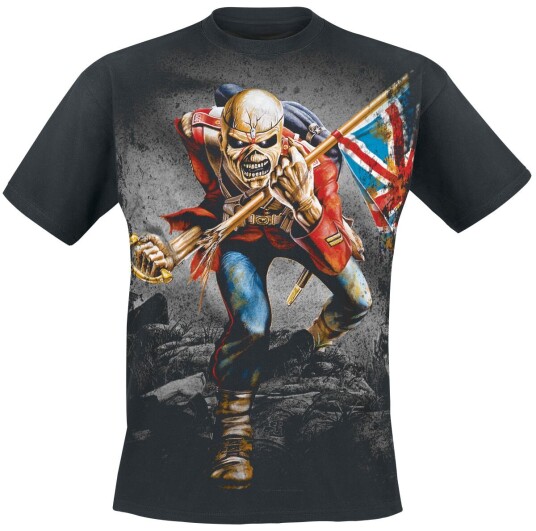 Iron Maiden T-skjorte TheTrooper M til 5XL Herrer svart
