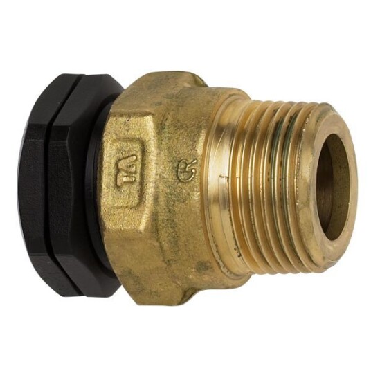 TA 3004012082 PEM-kobling metall, rett, plast-utv gg 32 x G32
