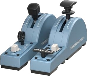 Thrustmaster TCA Quadrant Add-On Airbus Edition - Flysimulator - Sort / Blå, Windows 10 - PC Thrustmaster TCA Quadrant Add-On Airbus Edition - Flysimulator - Sort / Blå, Windows 10 - PC
