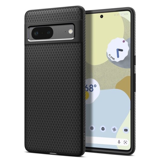 Spigen Google Pixel 7 Spigen Liquid Air Deksel - Svart