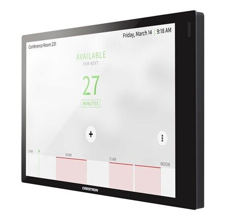 Crestron Electronics Crestron Room Scheduling Touch Screen TSS-770-B-S room manager Bluetooth 802.11a/b/g/n/ac smooth black