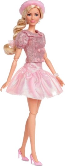 Barbie Samlerdukke Margot Robbie-Inspirert Rosa Antrekk Med Tilbehør 6+ år